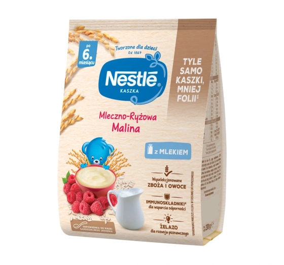 Nestle Milch-Reisbrei Himbeere 230g 