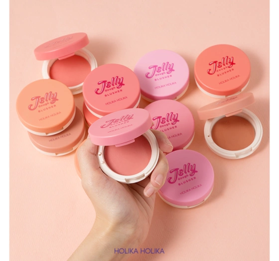 Kliknij na zdjęcie, aby je powiększyć HOLIKA HOLIKA JELLY DOUGH BLUSHER WANGENROUGE 02 GRAPEFRUIT JELLY 4,2G