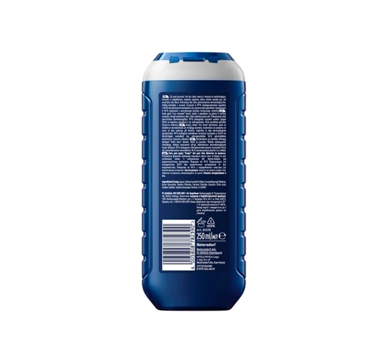 NIVEA MEN Sport 3-in-1-Duschgel für Männer, 250 ml