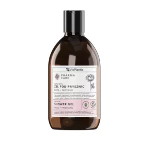 VIS PLANTIS PHARMA CARE DUSCHGEL ROSE + PROTEINE 500ML