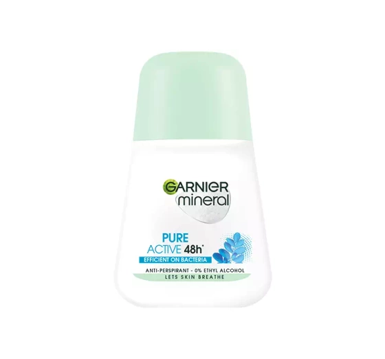 GARNIER MINERAL PURE ACTIVE 48H ANTITRANSPIRANT ROLL-ON 50ML