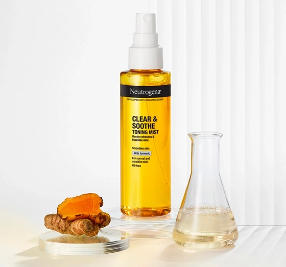 Kliknij na zdjęcie, aby je powiększyć NEUTROGENA CLEAR AND SOOTHE ERFRISCHENDER GESICHTSSPRAY 125ML