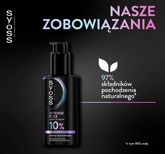 SYOSS INTENSE PLEX SERUM FÜR SEHR BESCHÄDIGTES HAAR 100ML 
