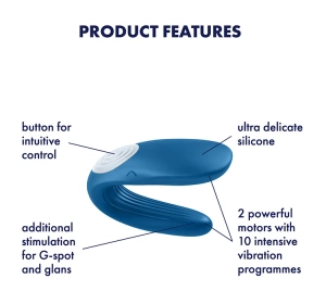 Satisfyer Double Whale Partner Vibrator – Vibrator für Paare