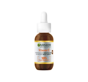 GARNIER VITAMIN C AUFHELLENDES NACHTSERUM 10% REINES VITAMIN C 30ML