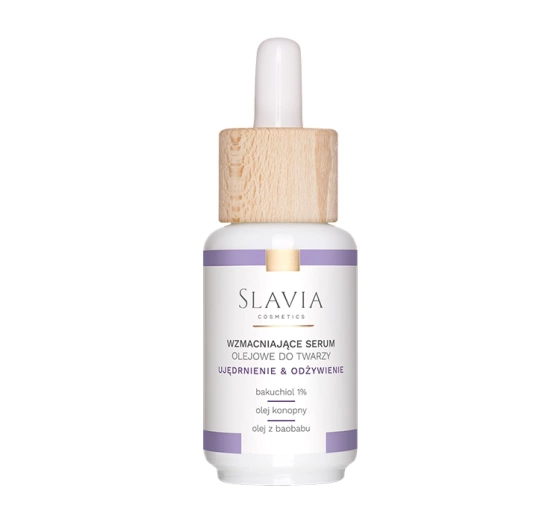 Kliknij na zdjęcie, aby je powiększyć SLAVIA COSMETICS STÄRKENDES GESICHTSÖLSERUM 30ML