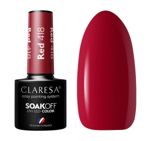 Claresa Hybrid-Nagellack Red 418 5 g