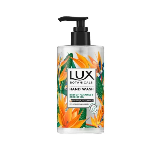 Kliknij na zdjęcie, aby je powiększyć LUX BOTANICALS BIRD OF PARADISE & ROSEHIP OIL FLÜSSIGSEIFE 400ML