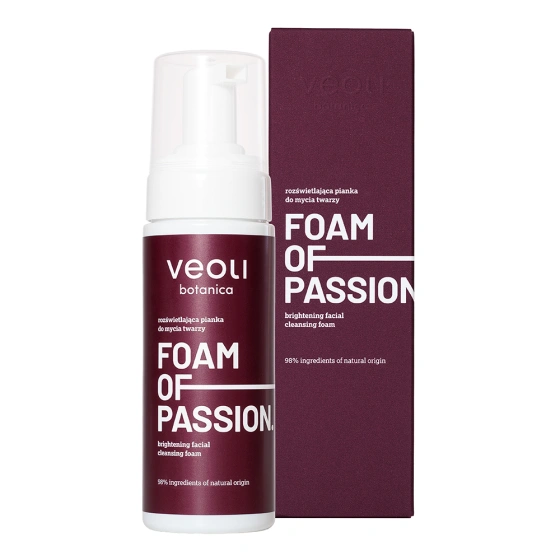 Veoli Botanica Foam Of Passion Aufhellender Gesichtsreinigungsschaum 150 ml