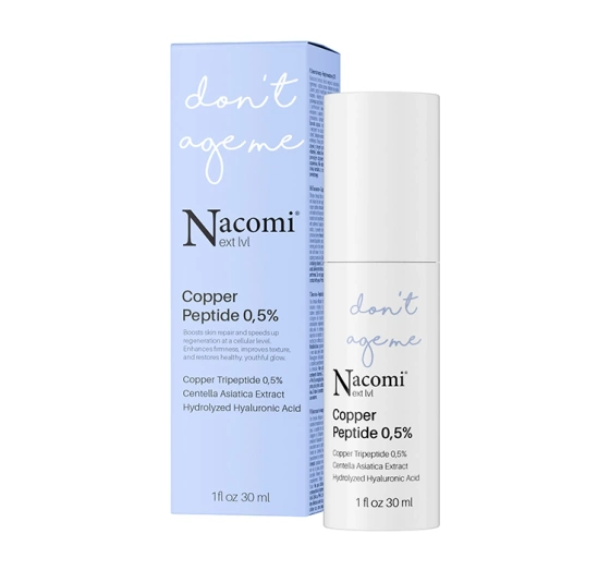 Nacomi Next Level Gesichtsserum mit Kupferpeptid 0,5% 30 ml