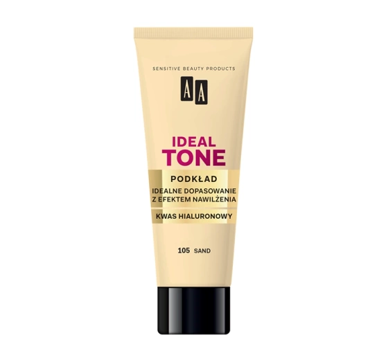 Kliknij na zdjęcie, aby je powiększyć AA IDEAL TONE FOUNDATION PERFEKTE ANPASSUNG 105 SAND 30ML