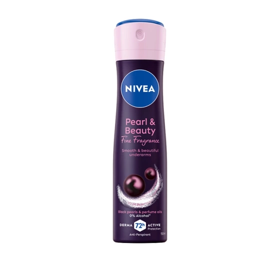Kliknij na zdjęcie, aby je powiększyć NIVEA PEARL & BEAUTY BLACK PEARL ANTITRANSPIRANT SPRAY 150ML