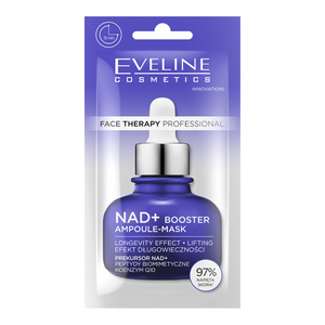 Eveline Cosmetics Face Therapy Professional NAD+ Booster Ampoule – Lifting-Gesichtsmaske 8 ml
