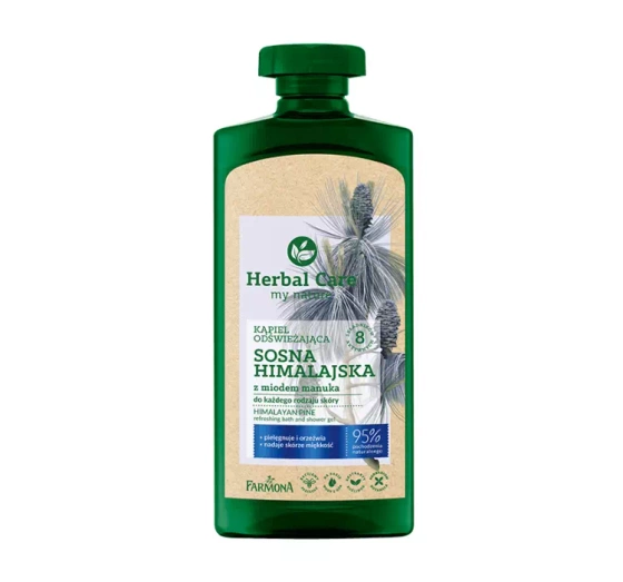 Kliknij na zdjęcie, aby je powiększyć Farmona Herbal Care Erfrischendes Badezusatz Himalaya-Kiefer 500ml