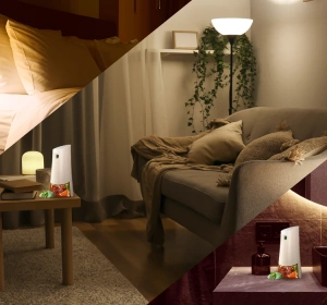 Air Wick 24/7 Active Fresh Set Automatischer Lufterfrischer + Nachfüller Fruchtige Sangria