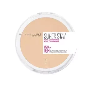 MAYBELLINE SUPER STAY GEPRÄSSTES WASSERFESTES PUDER 24 FAIR NUDE 9G