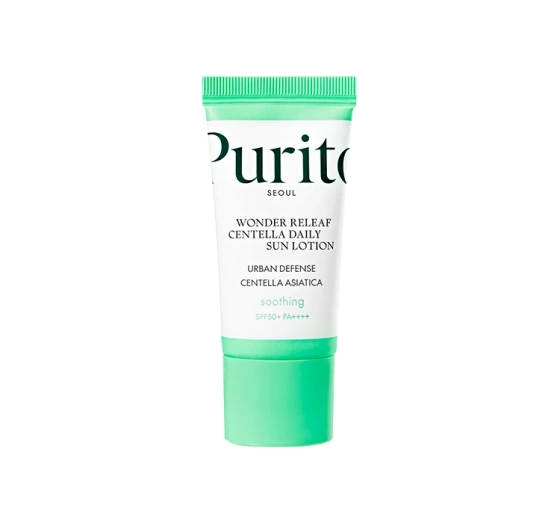 Purito Wonder Releaf Centella Leichte Gesichts-Sonnencreme SPF 50+ 15 ml