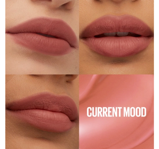 Kliknij na zdjęcie, aby je powiększyć Maybelline Super Stay Teddy Tint flüssiger Lippenstift 10 Current Mood 5ml