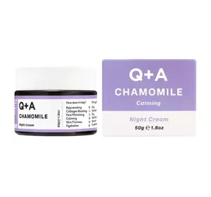 Q+A Beruhigende Nachtcreme mit Kamille 50g