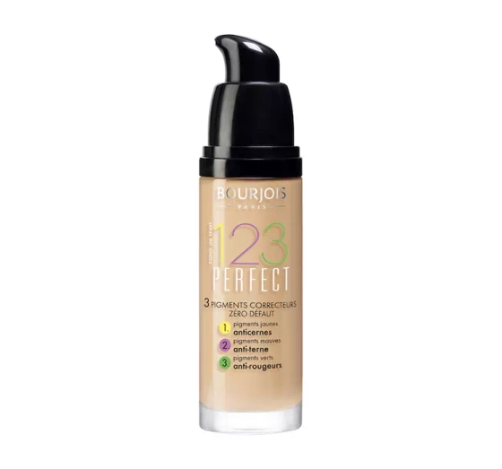 BOURJOIS 123 PERFECT FOUNDATION GRUNDIERUNG 52 VANILLA 30 ML