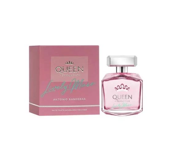 Kliknij na zdjęcie, aby je powiększyć ANTONIO BANDERAS QUEEN OF SEDUCTION LIVELY MUSE EDT SPRAY 50ML