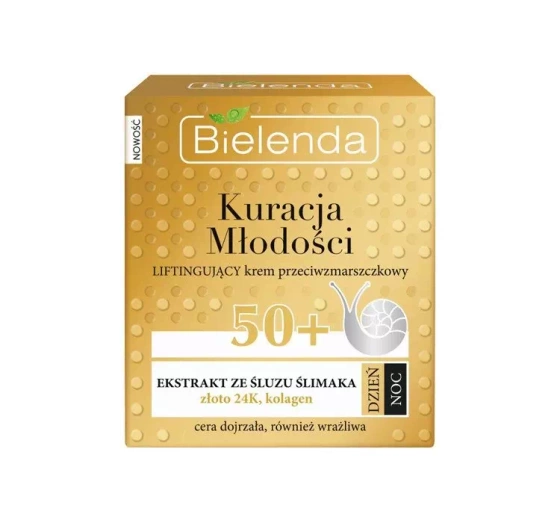 BIELENDA KURACJA MŁODOŚCI LIFTINGCREME GEGEN FALTEN 50+ 50ML
