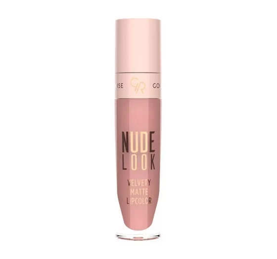 Kliknij na zdjęcie, aby je powiększyć GOLDEN ROSE NUDE LOOK VELVETY MATTE LIPCOLOR 03 ROSY NUDE 5,5ML