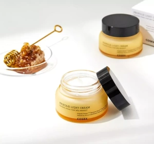 Cosrx Propolis Light Cream Feuchtigkeitsspendende Gesichtscreme 65 ml