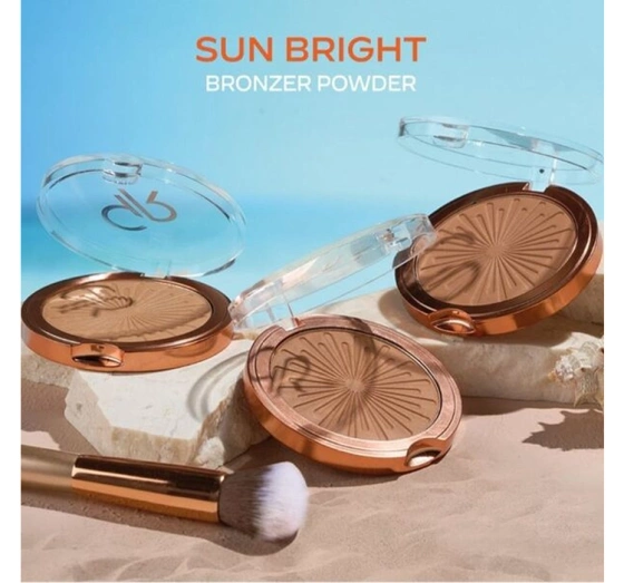 Golden Rose Sun Bright Bräunungspuder für Gesicht 04 Sunset 12,5g
