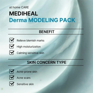 Mediheal Derma Modeling Pack Madecassoside Blemish Gesichtspflegeset Algenmaske + Serum