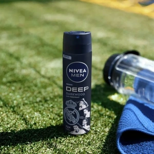 NIVEA MEN Deep Darkwood Limited Edition Real Madrid Antitranspirant Spray 150 ml