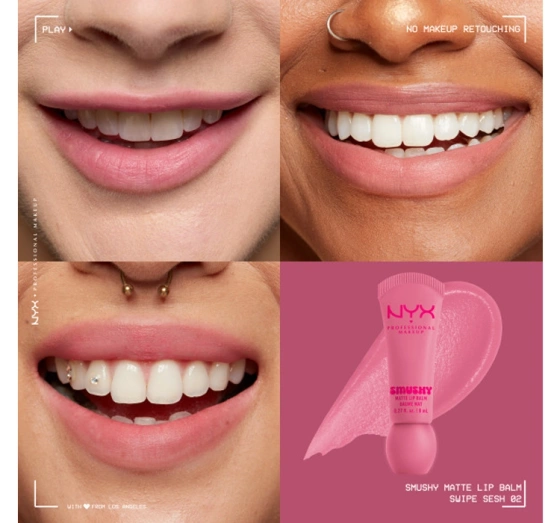 NYX Professional Makeup Smushy matter Lippenbalsam 02 Swipe Sesh 8 ml