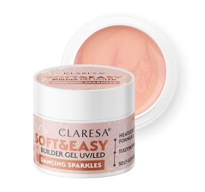 Claresa Soft & Easy Aufbaugel Dancing Sparkles 45 g