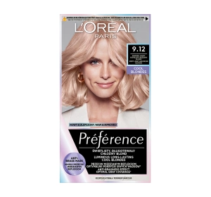 LOREAL PREFERENCE COOL BLONDES HAARFARBE 9.12 SIBIRIEN SEHR HELLGRAU BEIGE BLOND