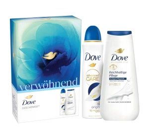 Dove Advanced Care Set Deuschgel 225ml + Anti Transpirant Spray 150ml