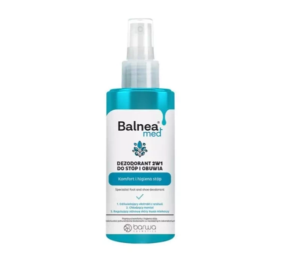 BARWA BALNEA MED DEODORANT 2IN1 FÜR FÜSSE UND SCHUHE 150ML