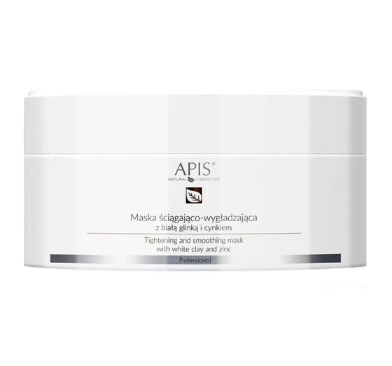 APIS ADSTRINGIERENDE-GLÄTTENDE MASKE MIT WEISSER TONERDE UND ZINK 200ML