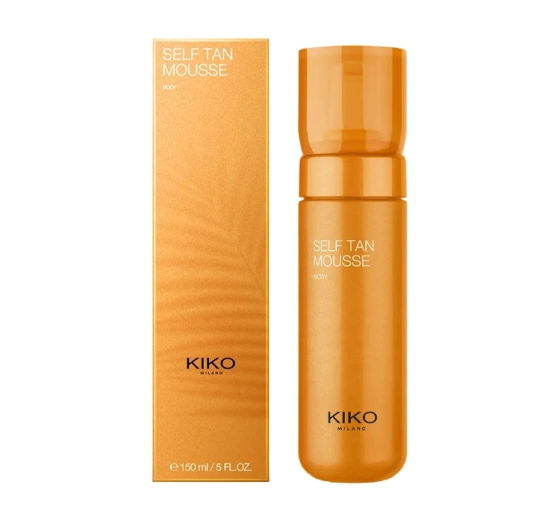 Kliknij na zdjęcie, aby je powiększyć KIKO Milano Self Tan Mousse Selbstbräunungsmousse für den Körper 150 ml