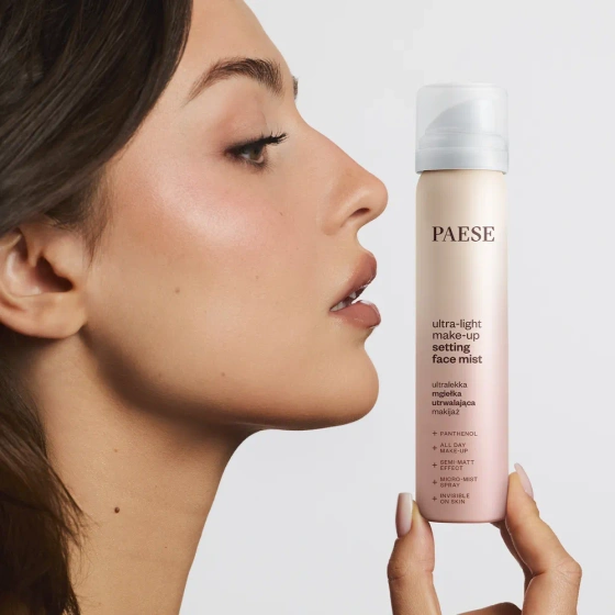 Paese Ultraleichtes Fixierspray für Make-up mit Panthenol 75 ml