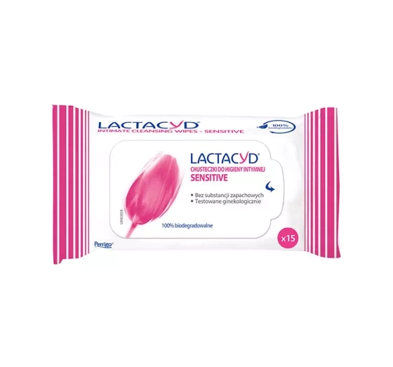 LACTACYD SENSITIVE INTIMPFLEGETÜCHER 15 STÜCK