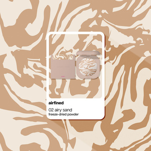 Poppy Head Airfined gefriergetrocknetes Blurring-Gesichtspuder 02 Airy Sand 14 g