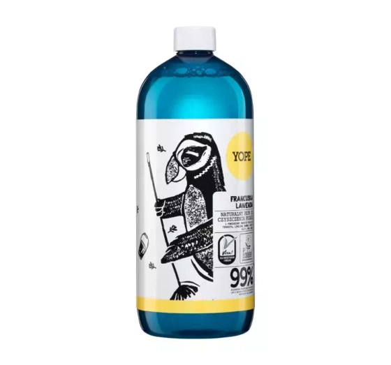 Kliknij na zdjęcie, aby je powiększyć YOPE NATÜRLICHE BODENREINIGUNG LAVENDEL 1000 ML