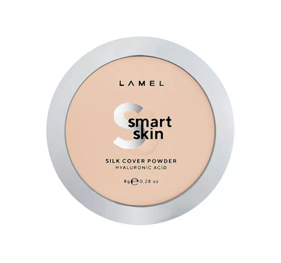 LAMEL SMART SKIN COMPACT POWDER MATTIERENDES GEPRESSTES PUDER 401 PORCELAIN 8G