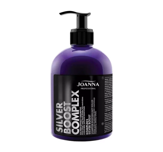 JOANNA PROFESSIONAL SILVER BOOST COMPLEX FARBVERSTÄRKENDES SHAMPOO 500G