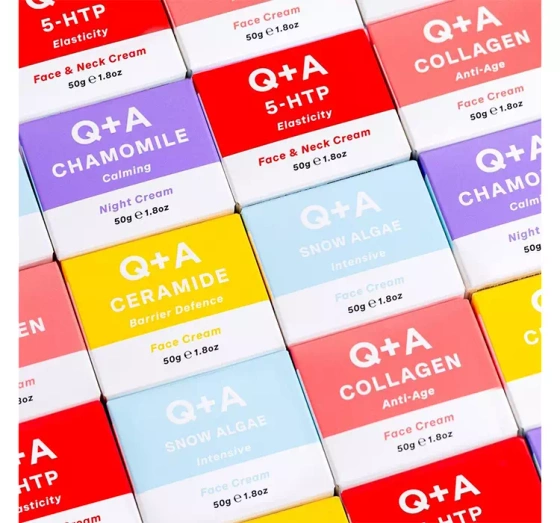 Q+A Beruhigende Nachtcreme mit Kamille 50g