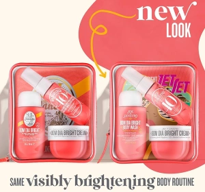 Sol de Janeiro Bom Dia Bright Jet Set Duschgel 90ml + Körpercreme 50ml + Spray 30ml