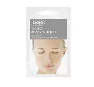 ZIAJA REINIGENDE MASKE MIT GRAUEM TON FETTE GEMISCHTE HAUT