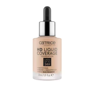 CATRICE HD LIQUID COVERAGE FOUNDATION 030 SAND BEIGE 30 ML