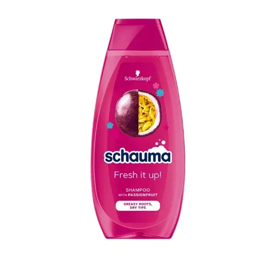 Kliknij na zdjęcie, aby je powiększyć SCHAUMA FRESH IT UP SHAMPOO 400ML
