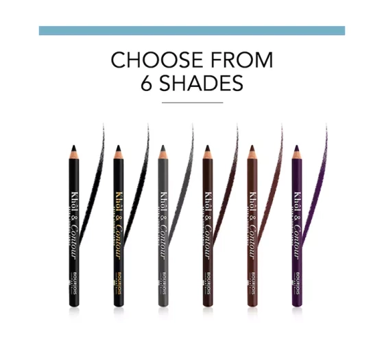 Kliknij na zdjęcie, aby je powiększyć BOURJOIS KHOL CONTOUR AUGENSTIFT ULTRA BLACK 002